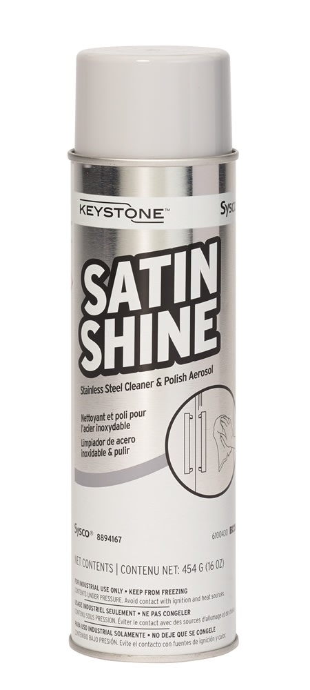 GuestSupply US | Keystone Satin Shine Stainless Steel Cleaner and